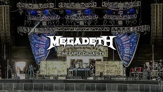 Megadeth - Gigantour 2013 - Dallas Time Lapse