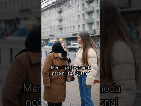 Meni i babi ova moda neće nikad bit jasna!  Jadna im majka! #smijesno