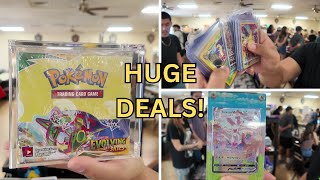 Straight From Tucson to MORE Huge Deals! (Evolving Skies Box Trade!)