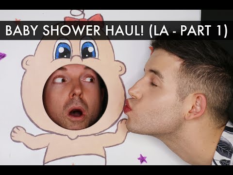 Baby Shower Haul (LA - Part 1) - Gay Dads & Twin IVF Surrogacy Journey /// McHusbands