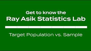 Target Population vs Sample
