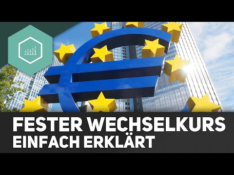 Fixed exchange rate - explained simply