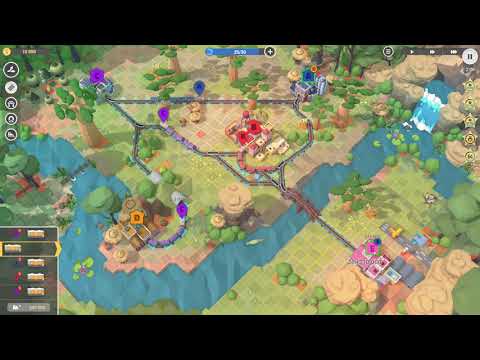 Train Valley 2 - DLC level 02 - The Jungle (3:04)