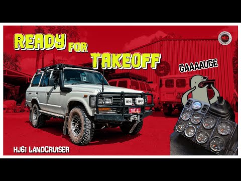 Tidy HJ61 with more gauges than a Boeing 747 - Mr Landcruiser