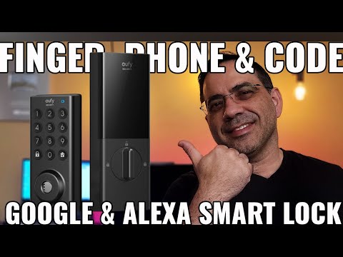 AIRBNB, VRBO or Home!  Unlock your door with your Finger, Phone or Code!  EUFY SMART LOCK REVIEW