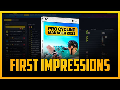 My First Impressions on Pro Cycling Manager 2022