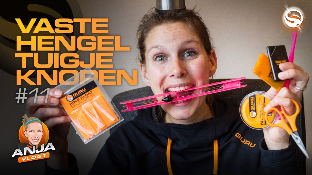 Vaste hengel tuigje knopen | Anja Vlogt #11 | Tackle Guru Benelux