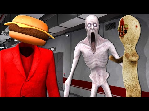 We Released SCP MONSTERS From The Facility in Gmod! (Garry's Mod Roleplay)