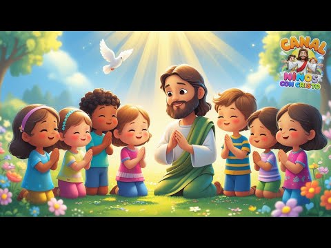 🎵 ORACIÓN PADRE NUESTRO 🙏 | CANCIÓN CRISTIANA INFANTIL PARA NIÑOS