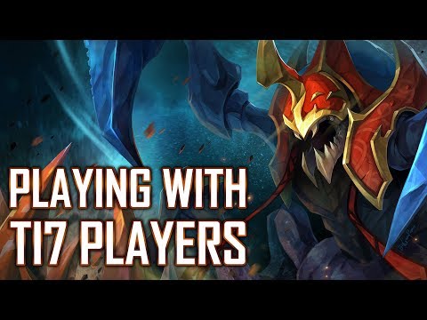 STACKING WITH TI7 PLAYERS - SingSing Dota 2 Highlights