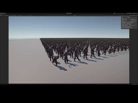 10.000 Animated Characters in Unity with Entities 1.0