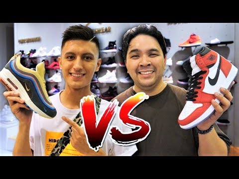 Philippines Sneaker Shopping BATTLE! With @Carlo Ople! (BGC, MANILA) Video