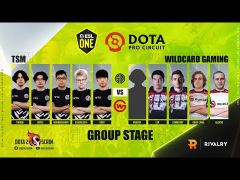 TSM vs Wildcard Gaming - DPC NA 2021/22 Tour 2: Division I - Group Stage - B03
