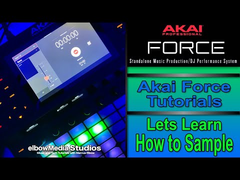 Akai Force Tutorial | How to Lazy Chop Samples!!