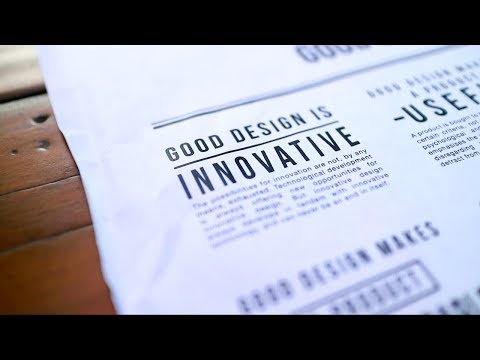 The 10 Principles for Good Design Dieter Rams | Basics of Design