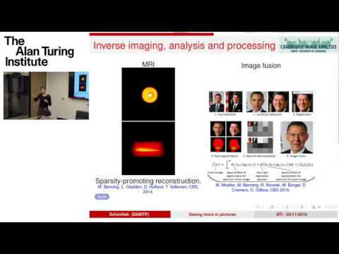 Fellow Short Talks: Dr Carola-Bibiane Schönlieb, Cambridge University