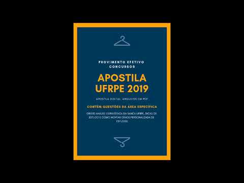Apostila UFRPE 2019 ADMINISTRADOR