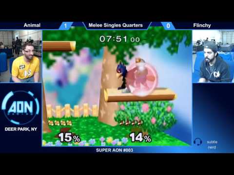 Animal vs. Flinchy Melee Singles Quarters