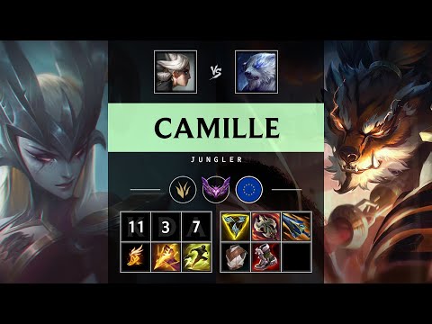 Camille Jungle vs Volibear - EUW Master Patch 25.20