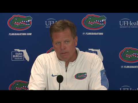 Florida Football: Jim McElwain Press Conference 8-30-17