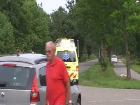 Aanrijding in Bergum