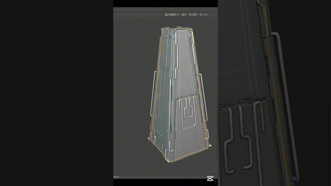 Hard Surface Design Tool for Blender | Random Flow
