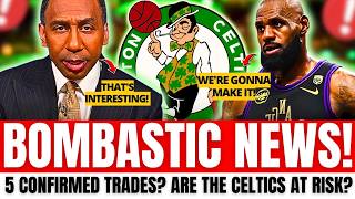 BOMB NEWS! 5 NBA STARS CONFIRMED IN A MASSIVE BOSTON CELTICS TRADE? | NBA