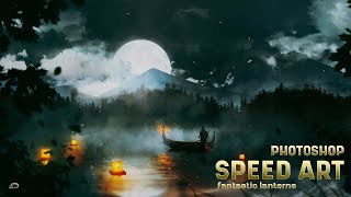 The Lost Moon-Photoshop Manipulation Tutorial