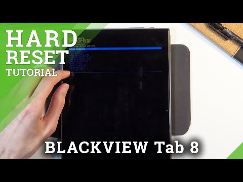 Hard Reset BLACKVIEW Tab 8 – Wipe Data / Screen Lock Removal
