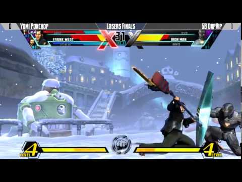 Gwinnett Brawl (Apr 25, 2015) - UMvC3 - Losers Final - Yomi Pokchop vs GB DapVip