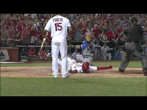 2012/06/15 Moustakas' throw ends game