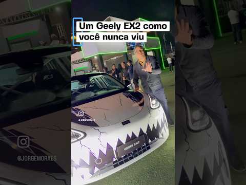 FARIA ISSO NO SEU ELÉTRICO? Visual raivoso e cabine pronta para as pistas. #geely