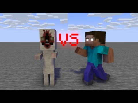 Herobrine VS SCP-173 - Minecraft Animation