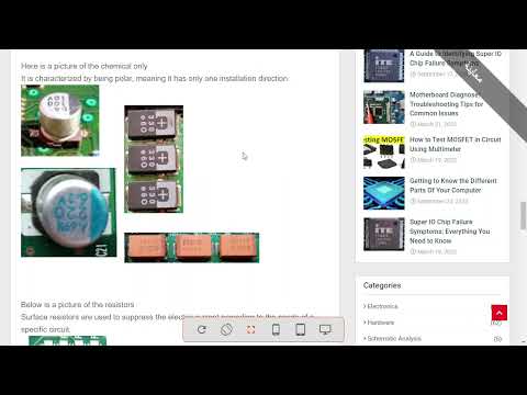 Laptop motherboard components names functions explained