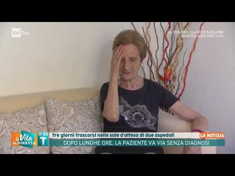 Dopo lunghe ore, la paziente va via senza diagnosi - La vita in diretta Estate 04/09/2019