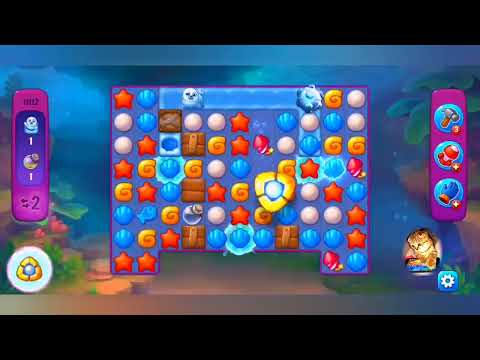 фишдом 2023  #  11112 уровень - прохождение без бустеров # Fishdom,   11112  level - no Boosters.