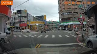 路上遇到岔路都沒在注意左右來車的，我已經減速停等一下了-前段-2024.6.4