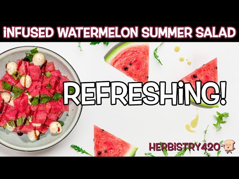 Cannabis Watermelon Salad Recipe: 5 Fresh Ingredients