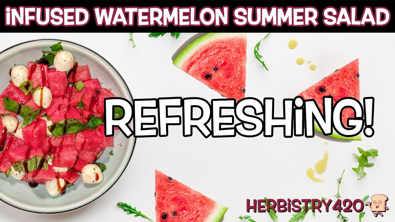 Cannabis Watermelon Salad Recipe: 5 Fresh Ingredients
