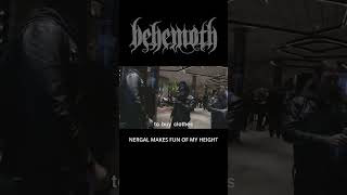 Nergal makes fun of my height #shorts