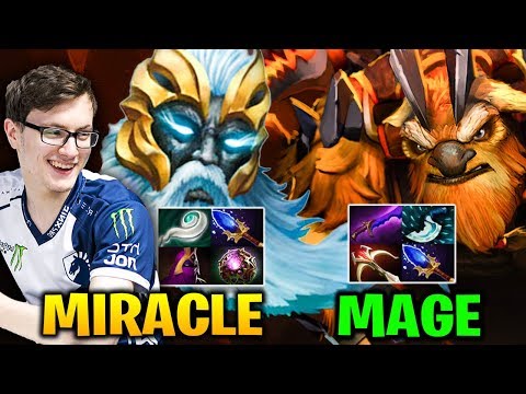 MIRACLE ZEUS vs MAGE ES - Pure Magic Dmg vs Right Click Earthshaker Build