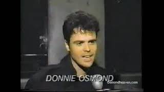 Donny Osmond - VH1 Top 30 - Sacred Emotion Video - 1989