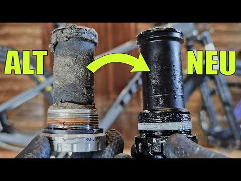 Wie Man Shimano BSA Innenlager am Fahrrad wechselt + Anfänger Fehler.