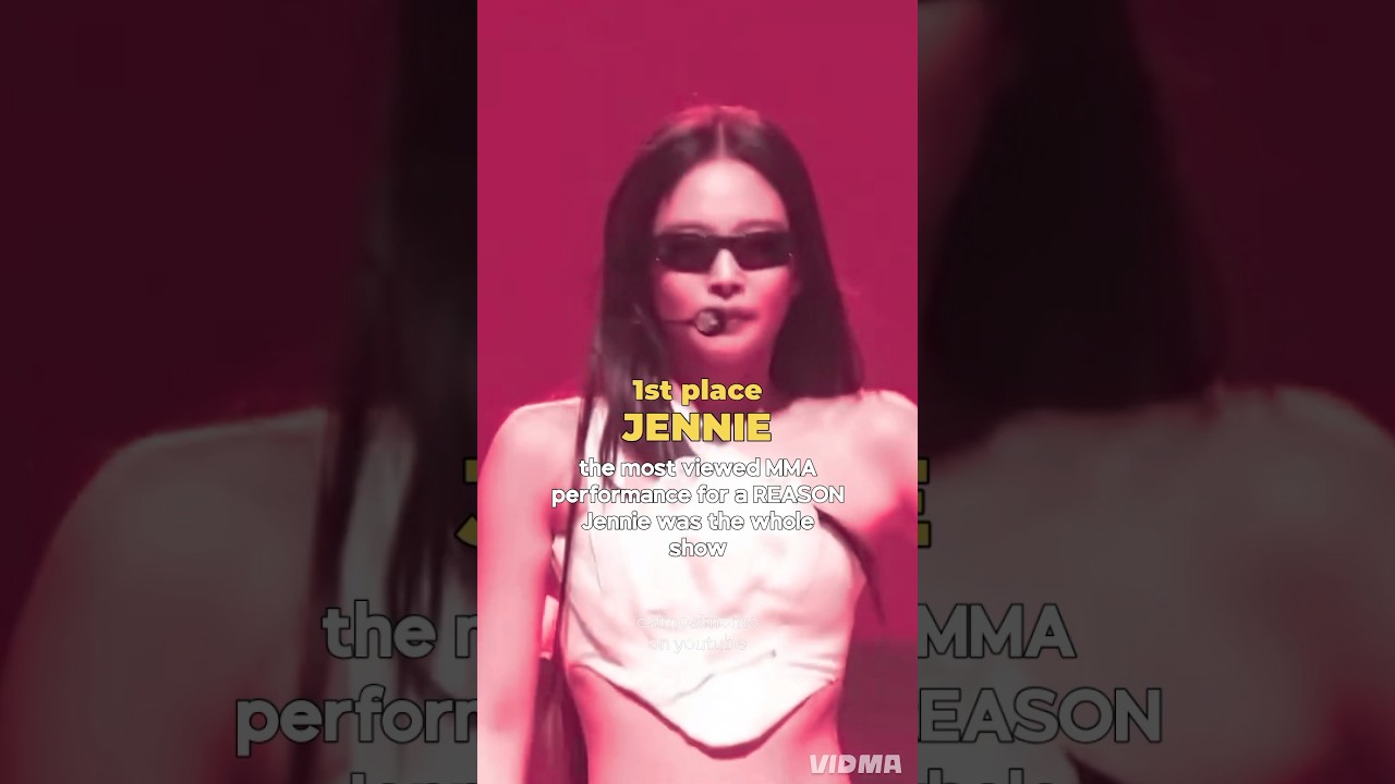 Ranking MMA performances from worst to best #kpop #mma #jennie