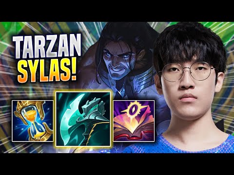 TARZAN IS A MONSTER WITH SYLAS! - LNG Tarzan Plays Sylas JUNGLE vs Karthus! | Season 2023