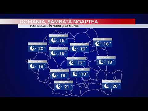 METEO 10 August - Vreme călduroasă, cer mai mult senin