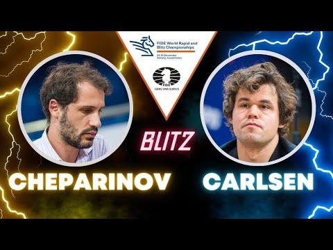 Flawless technique | Cheparinov vs Carlsen | World Blitz 2022 |