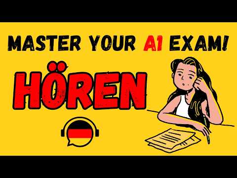 German A1 Listening Exam + Answers  ? #38 – Real Life in Germany?? #germanycurrent