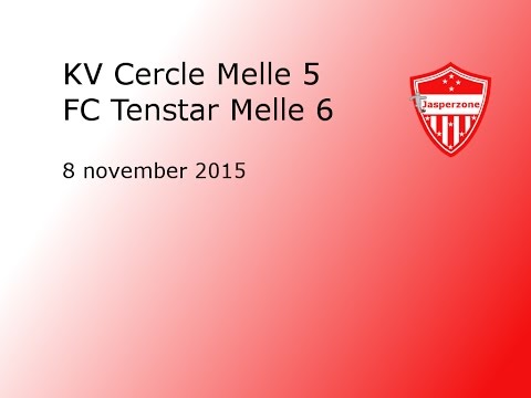20151108 KV Cercle Melle - FC Tenstar Melle