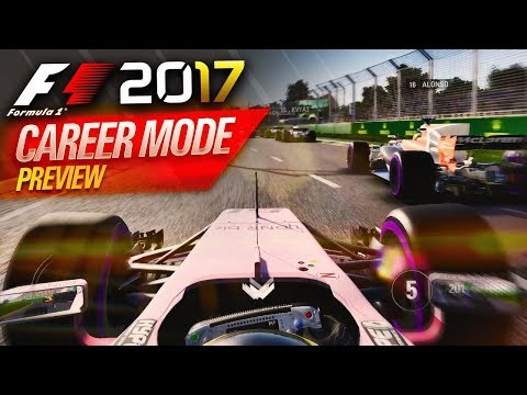 F1 2017 Preview Career Mode Part 1: EXCLUSIVE GAMEPLAY